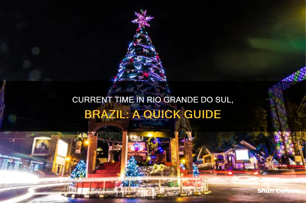 what time is it in rio grande do sul brazil