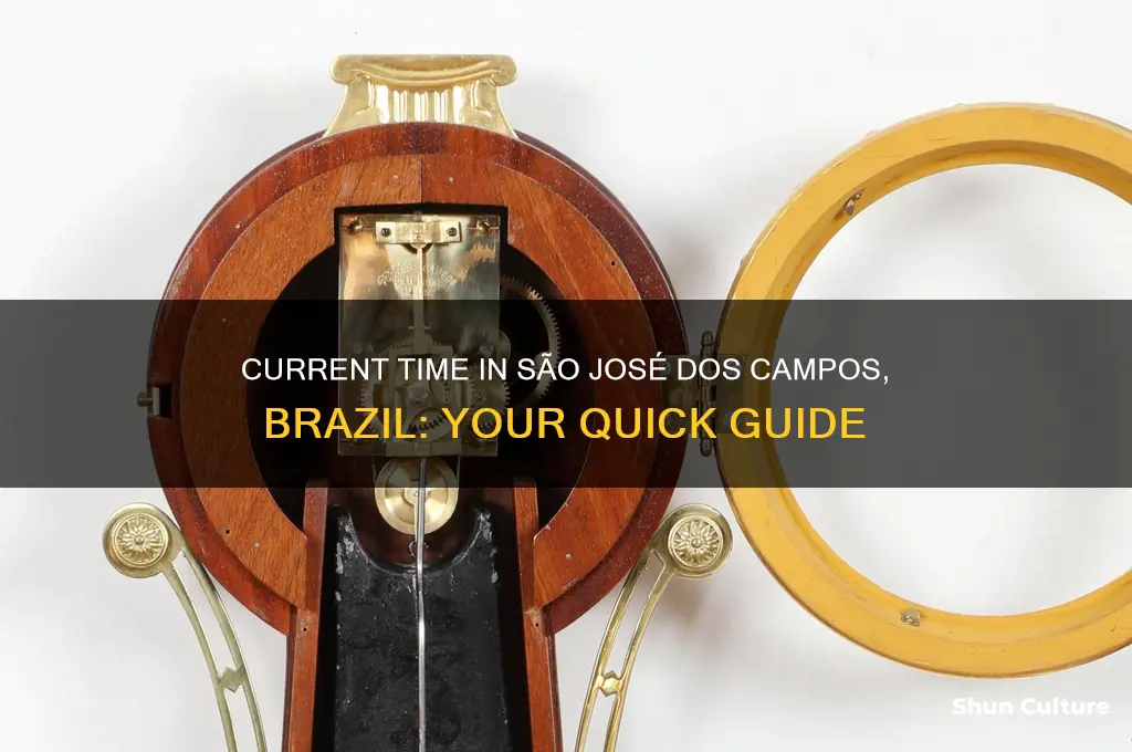 what time is it in sao jose dos campos brazil