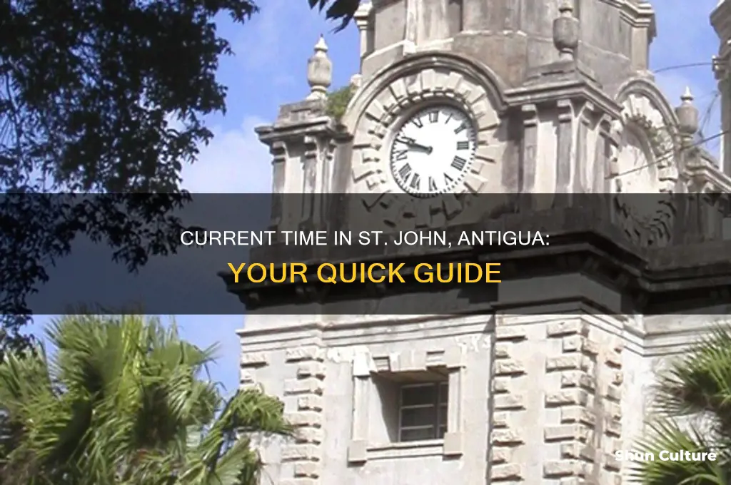 what time is it in st john antigua