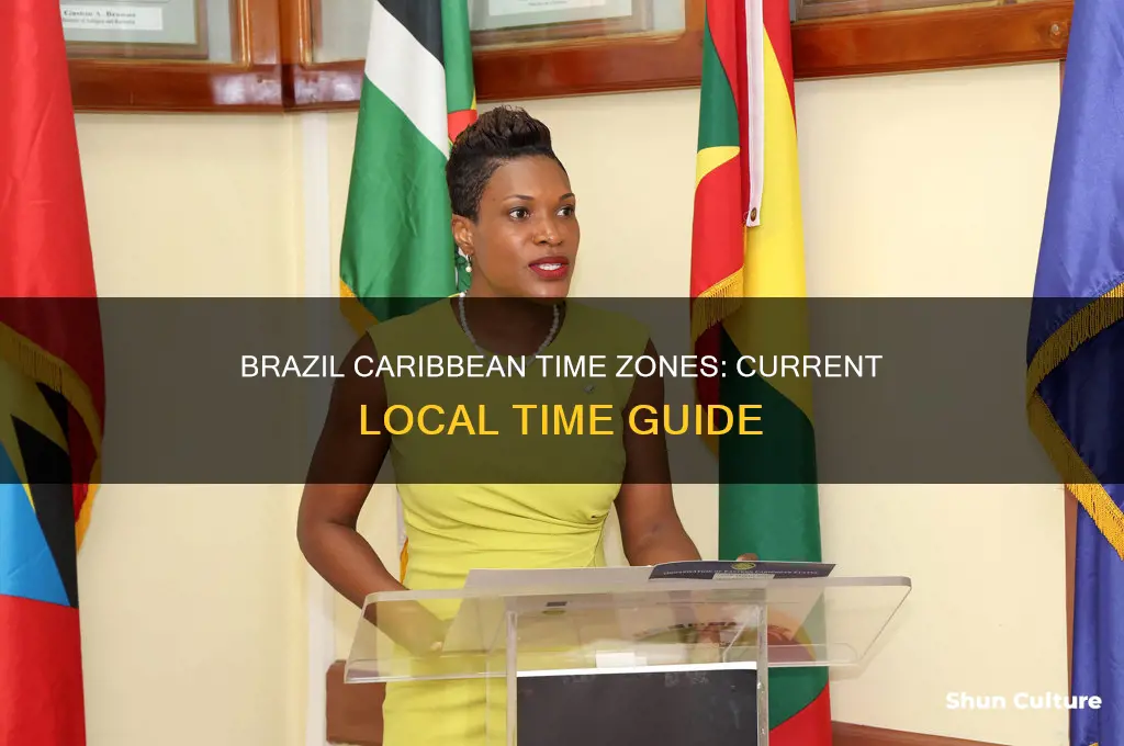 what time is it in the brazil carribean