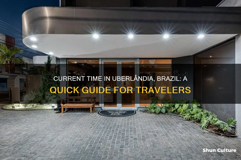what time is it in uberlandia brazil