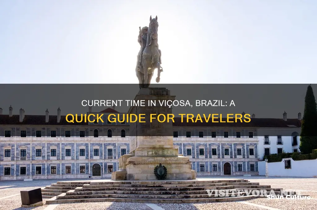 what time is it in vicosa brazil