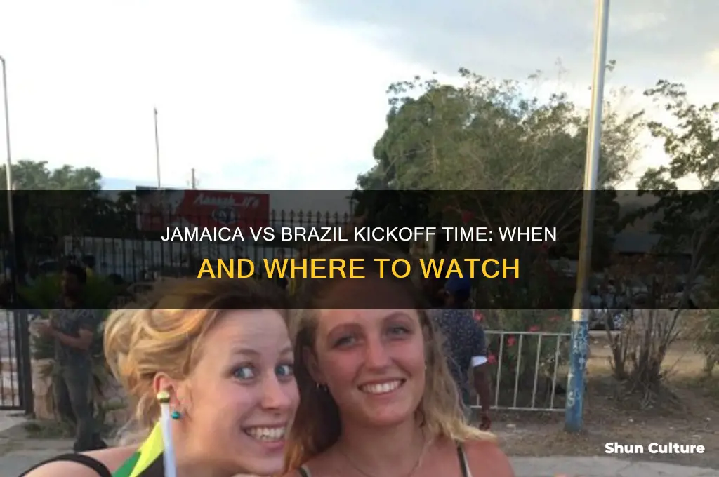 what time is jamaica vs brazil
