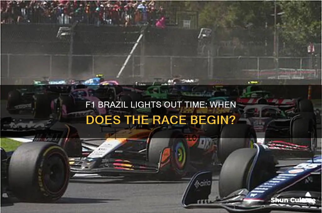 what time is lights out f1 brazil