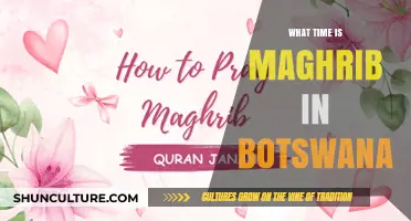 Maghrib Prayer Time in Botswana: Daily Schedule and Tips