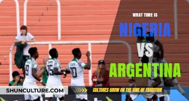 Nigeria vs Argentina: Kickoff Time and Match Preview
