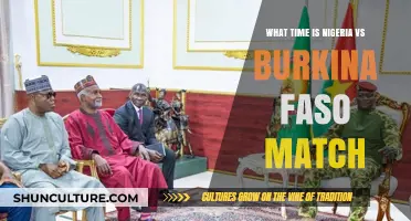 Nigeria vs Burkina Faso Match Time: All You Need to Know