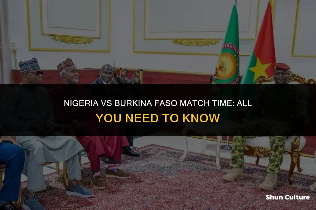 what time is nigeria vs burkina faso match