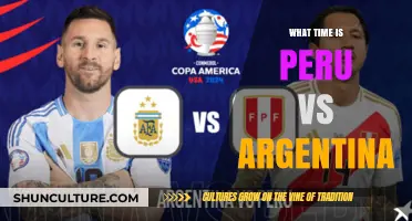 Peru vs Argentina: Kickoff Time and Match Preview
