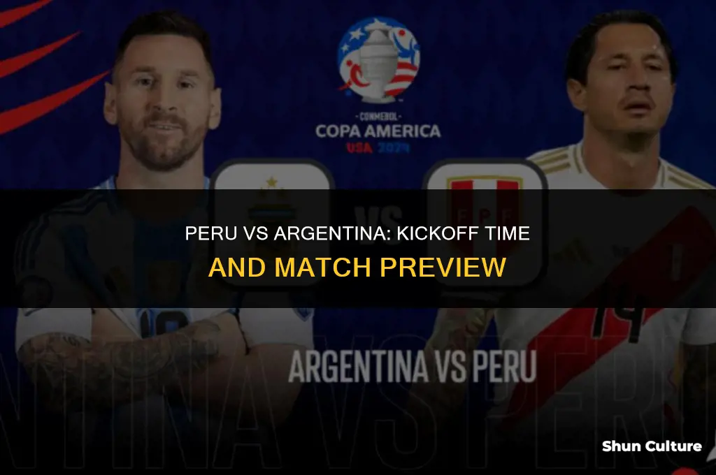 what time is peru vs argentina