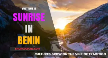 Dawn's Early Light: Exploring Sunrise Times in Benin