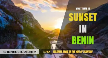 Golden Hour in Benin: A Guide to Sunset Times