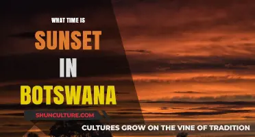Botswana Sunset Times: When to Catch the Golden Hour