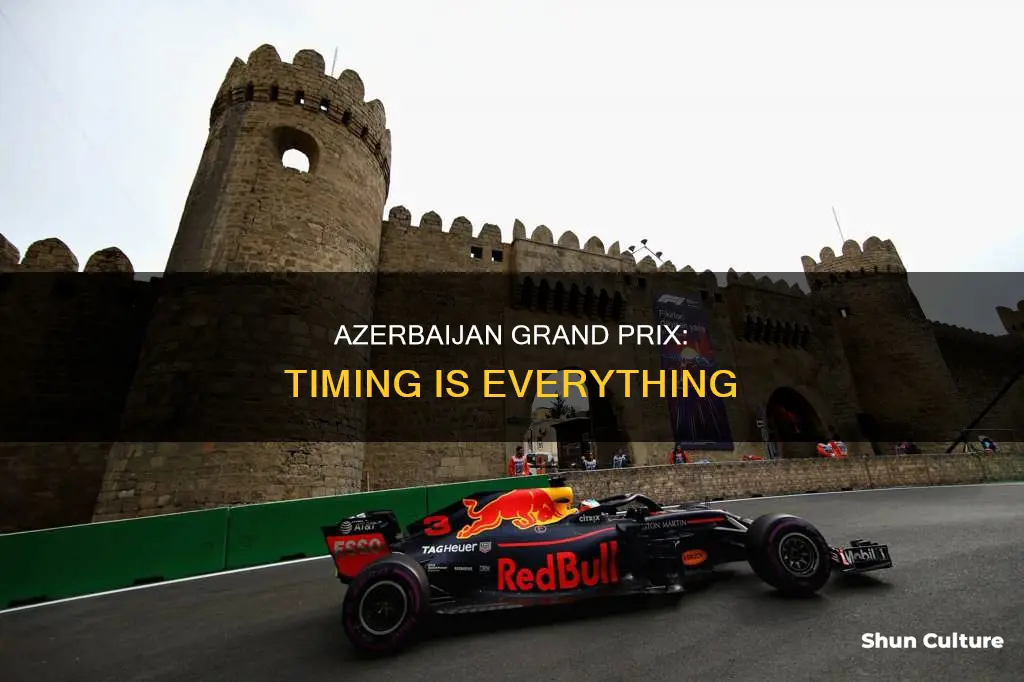 what time is the azerbaijan grand prix