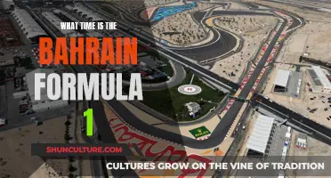 Bahrain Formula 1: Race Timing and More