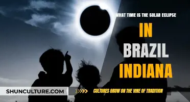 Brazil, Indiana Solar Eclipse: Exact Time and Viewing Tips