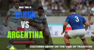 Tonga vs Argentina: Kickoff Time and Match Preview