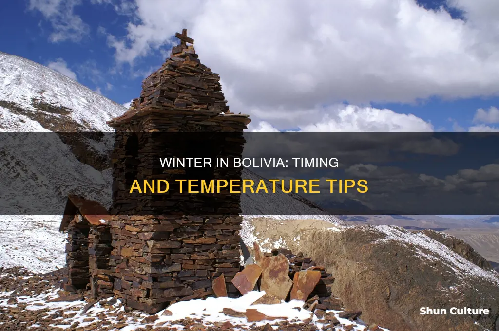 what time is winter in bolivia