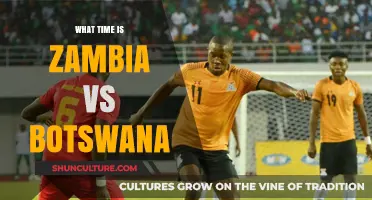Zambia vs Botswana Kick-Off Time: When and Where to Watch