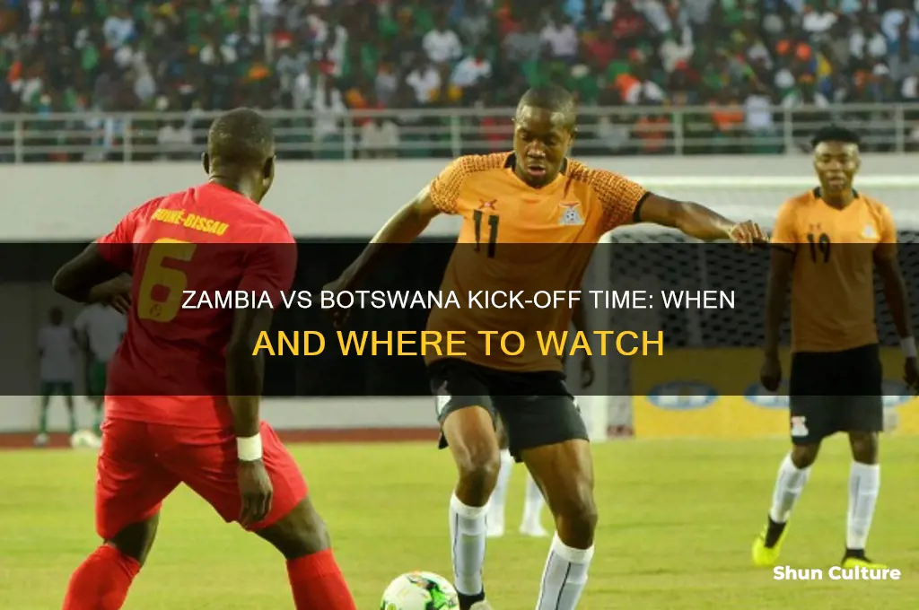 what time is zambia vs botswana
