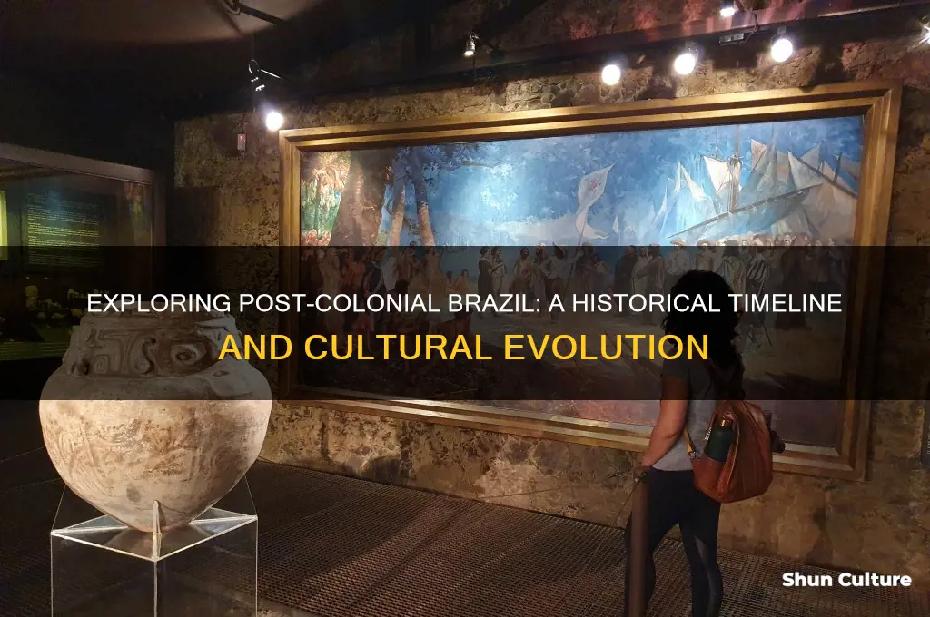 what time period is post colonial brazil