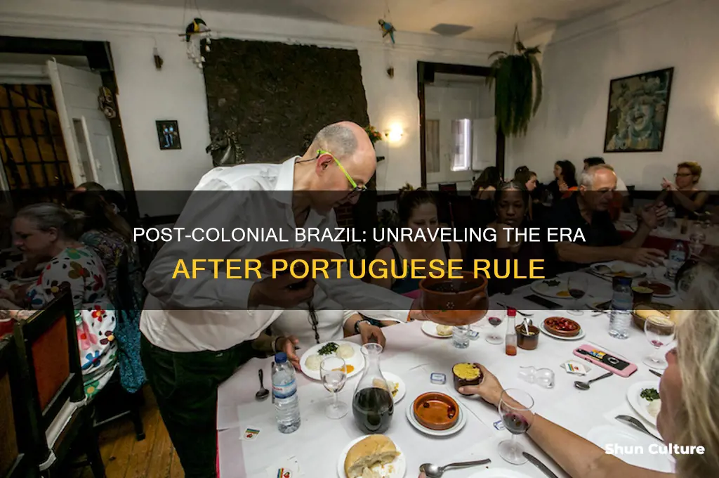 what time period is post colonil brazil
