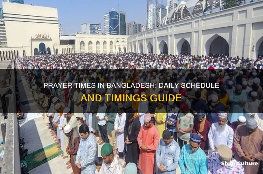 what time prayer in bangladesh
