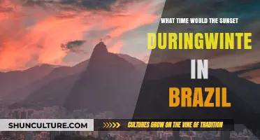 Winter Sunset Times in Brazil: When Does the Sun Go Down?