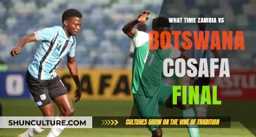 Zambia vs Botswana COSAFA Final Kick-Off Time Revealed