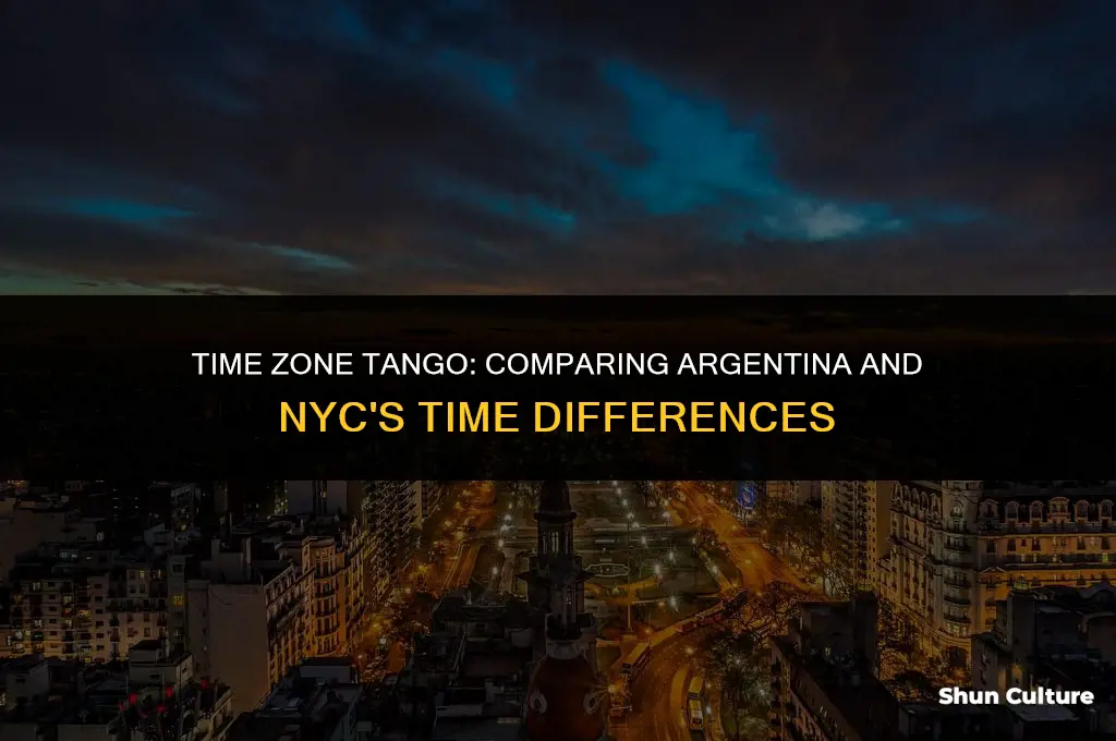 what time zone is argentina vs nyc