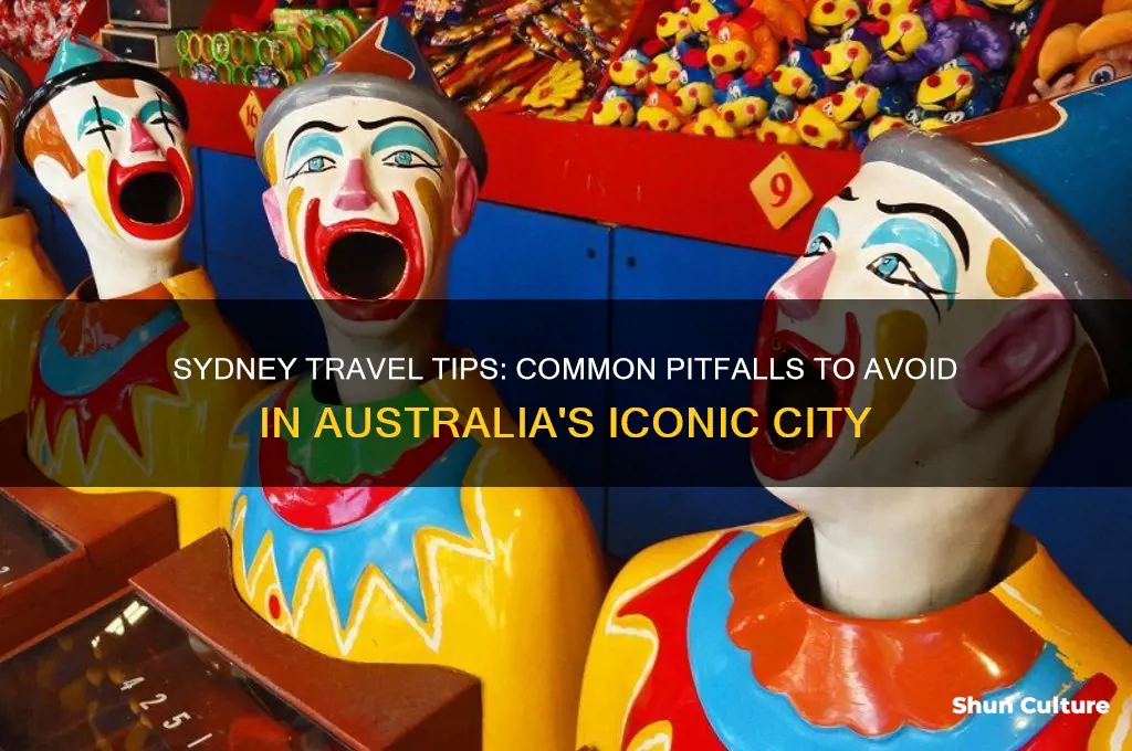what to avoid in sydney australia