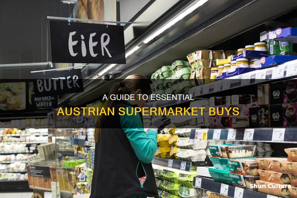 what to buy in austria supermarket