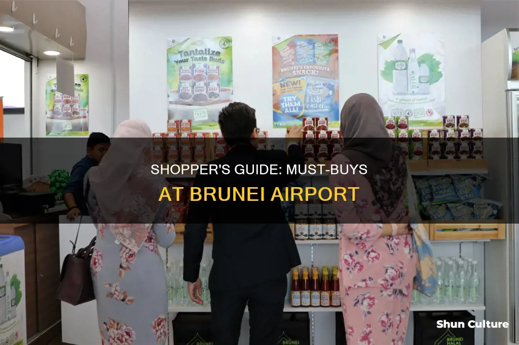 what to buy in brunei airport