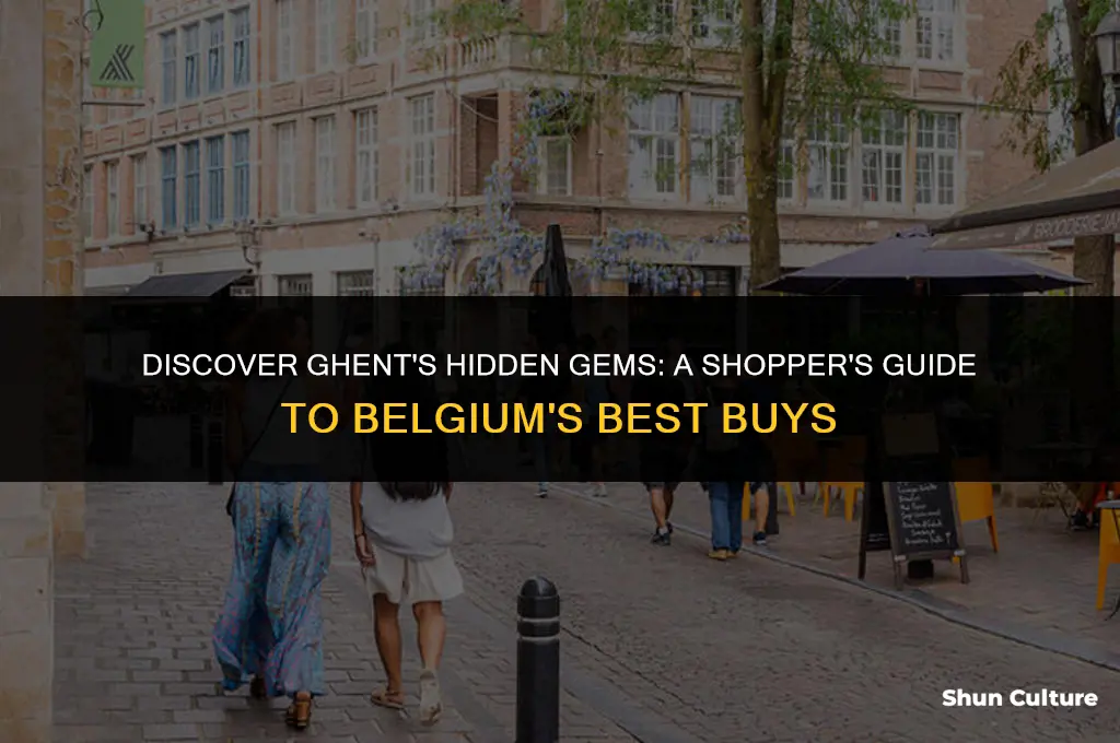 what to buy in ghent belgium
