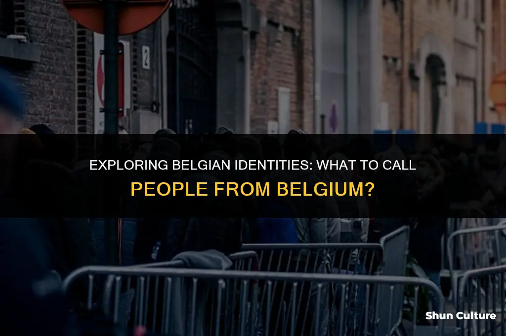 what to call people from belgium