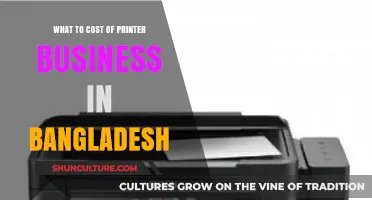 Starting a Printer Business in Bangladesh: Cost Breakdown and Tips