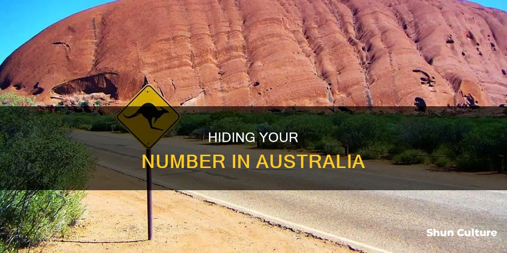 what to dial to make your number private in australia
