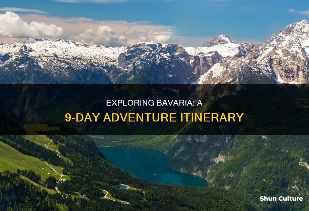 what to do 9 days in bavaria