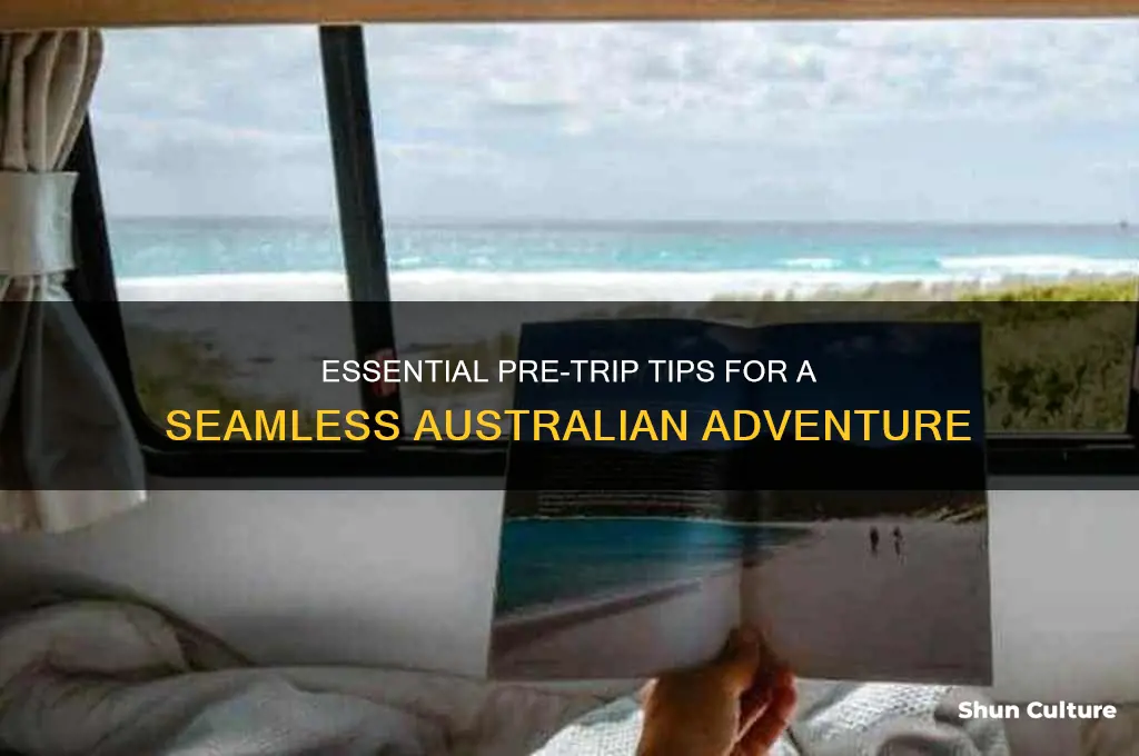 what to do before going to australia