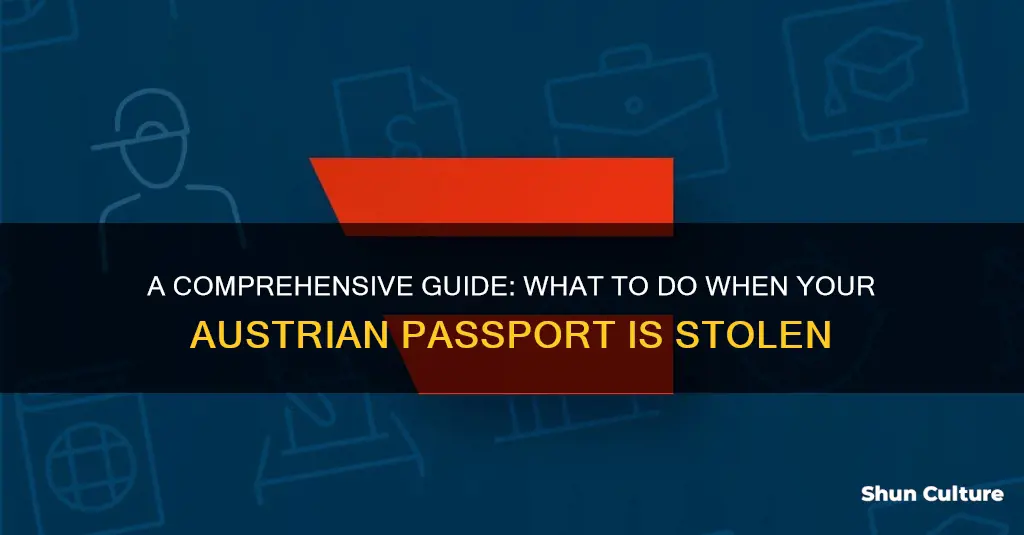 what to do if austria passport stolen