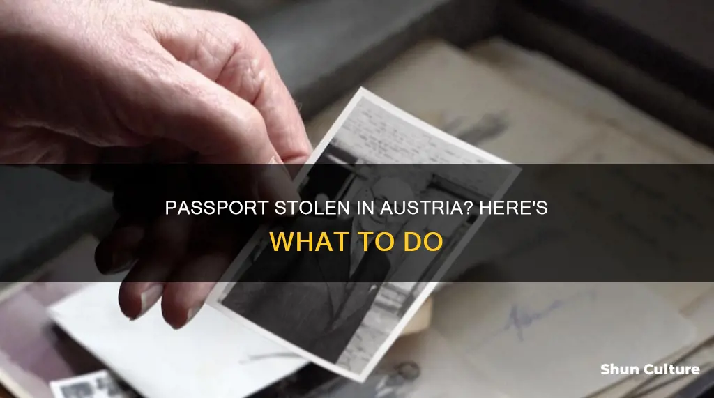 what to do if austria passport stolen