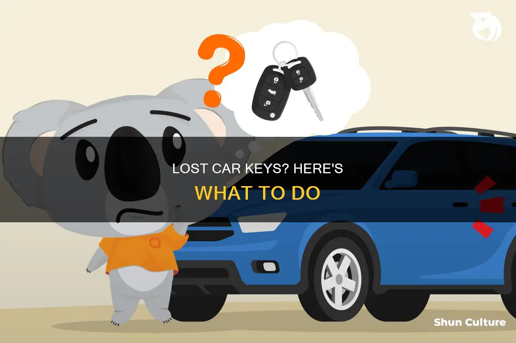 what to do if you lose your car key australia