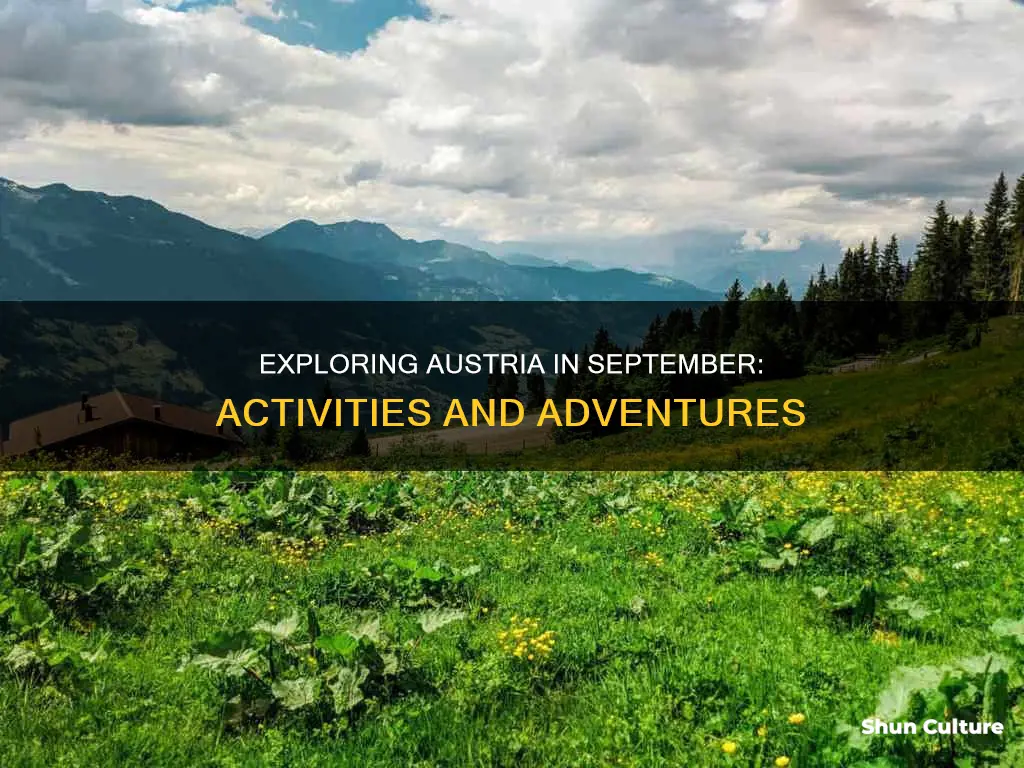 what to do in austria in September