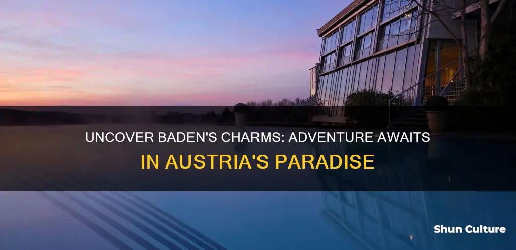 what to do in baden austria