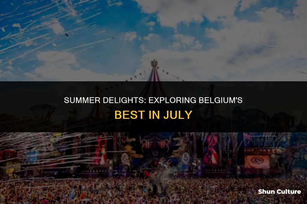 what to do in belgium in july