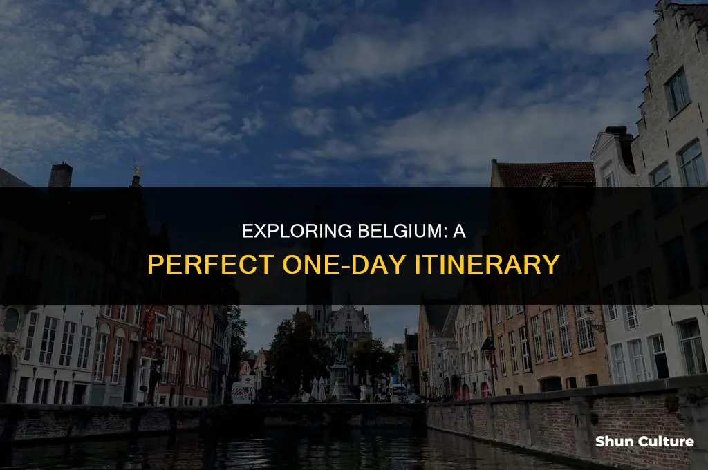 what to do in belgium in one day