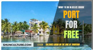 Belize Port: Free Fun Activities