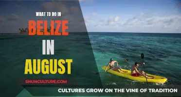 Belize's August Adventures