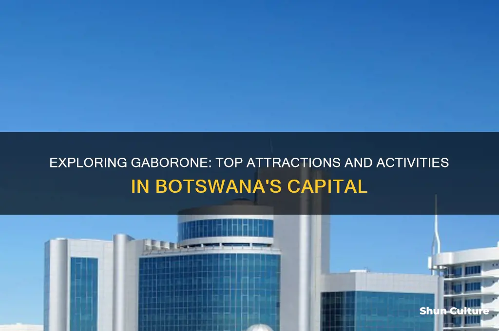 what to do in botswana gaborone
