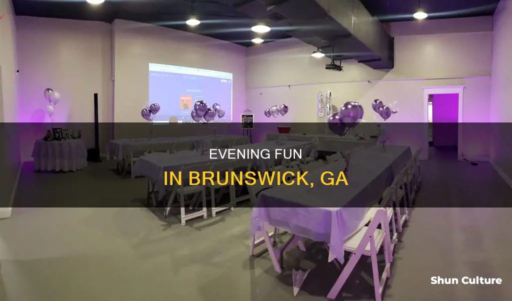 what to do in brunswick ga at night